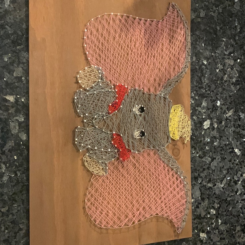 Dumbo string wall art